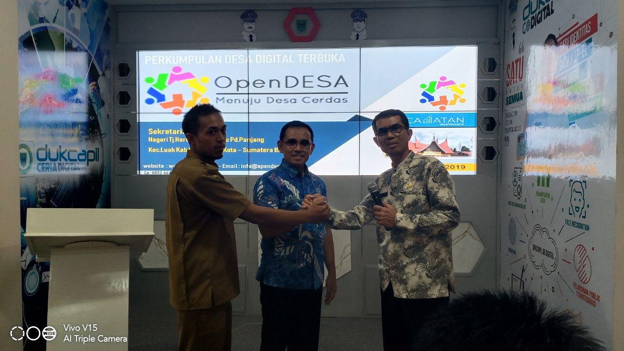 Dukcapil Padang Pariaman Undang OpenDesa Untuk Sosialisasi OpenSID