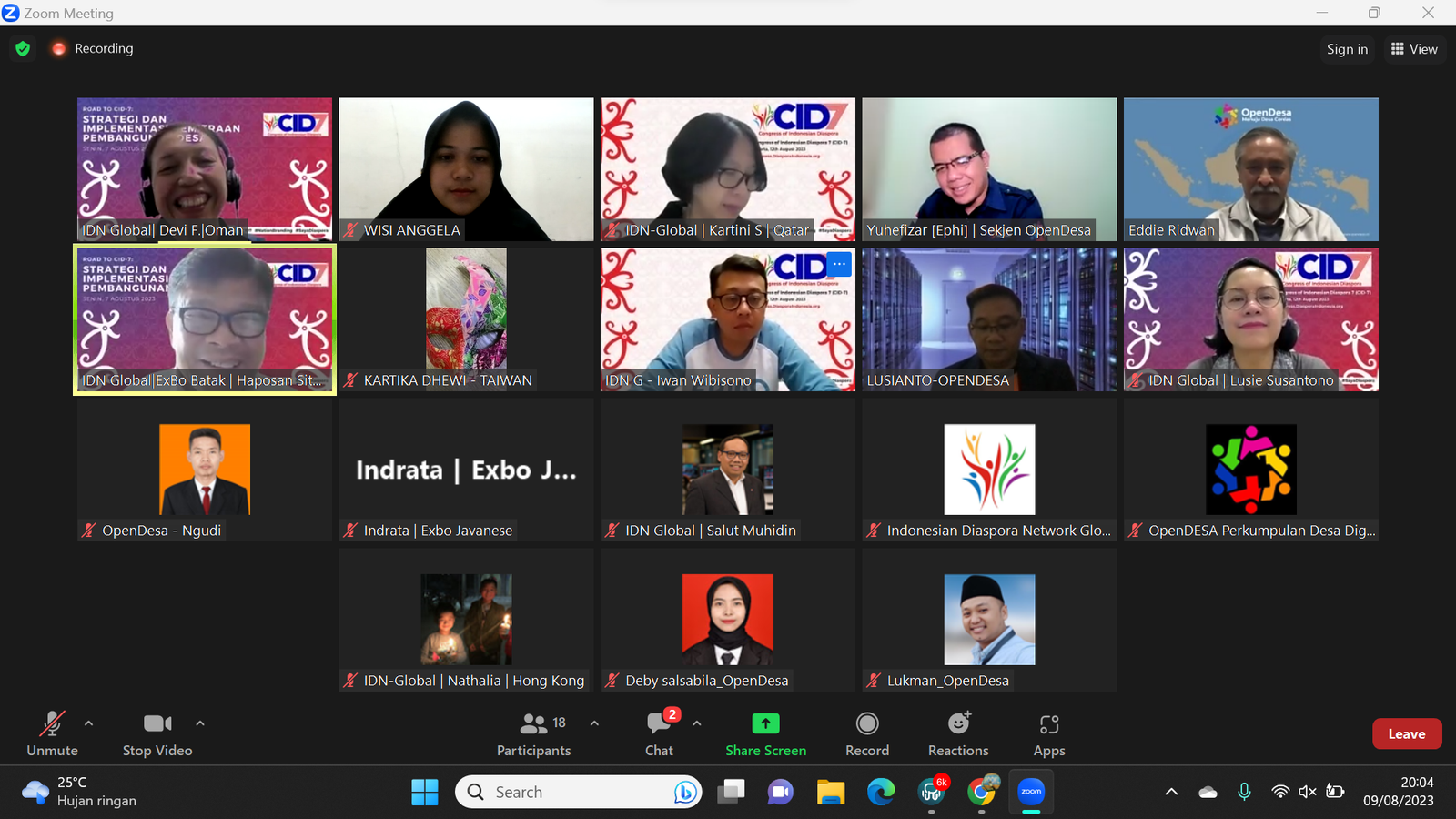 Pengukuhan Kerja Sama OpenDesa dengan IDN Global