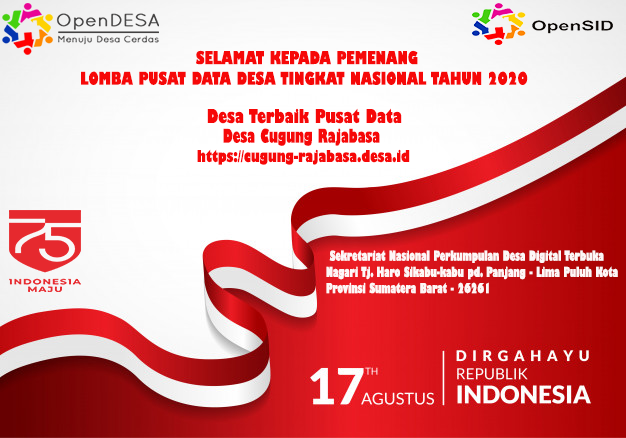 Lomba Pusat Data Desa Tingkat Nasional Tahun 2020