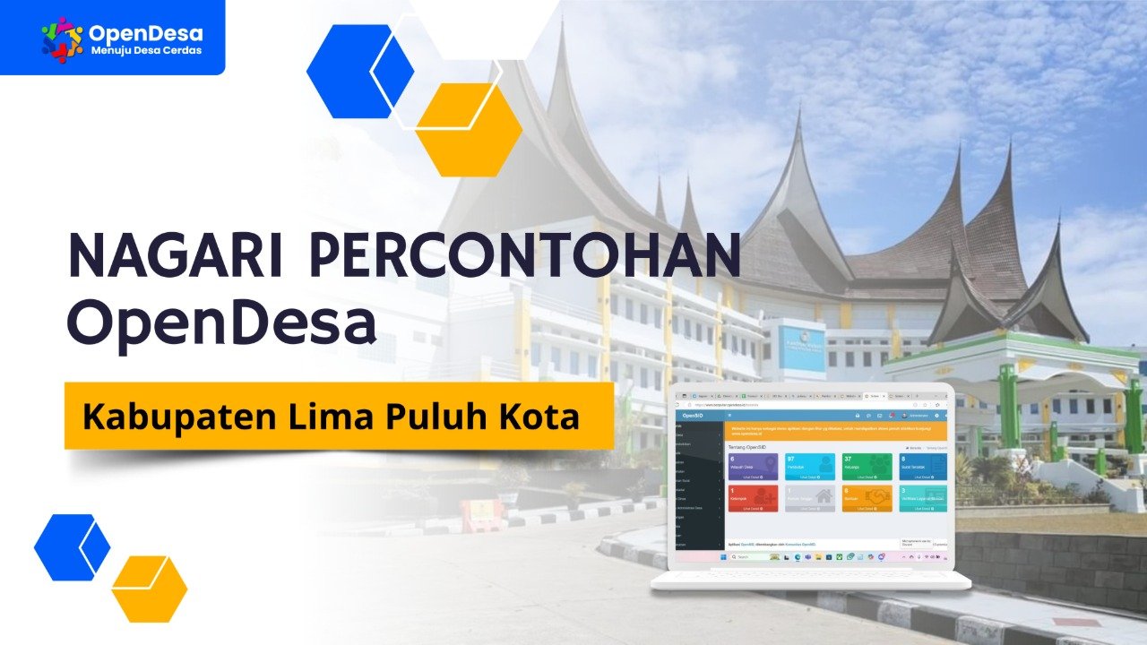 PROGRAM NAGARI PERCONTOHAN OpenDesa  KABUPATEN LIMA PULUH KOTA