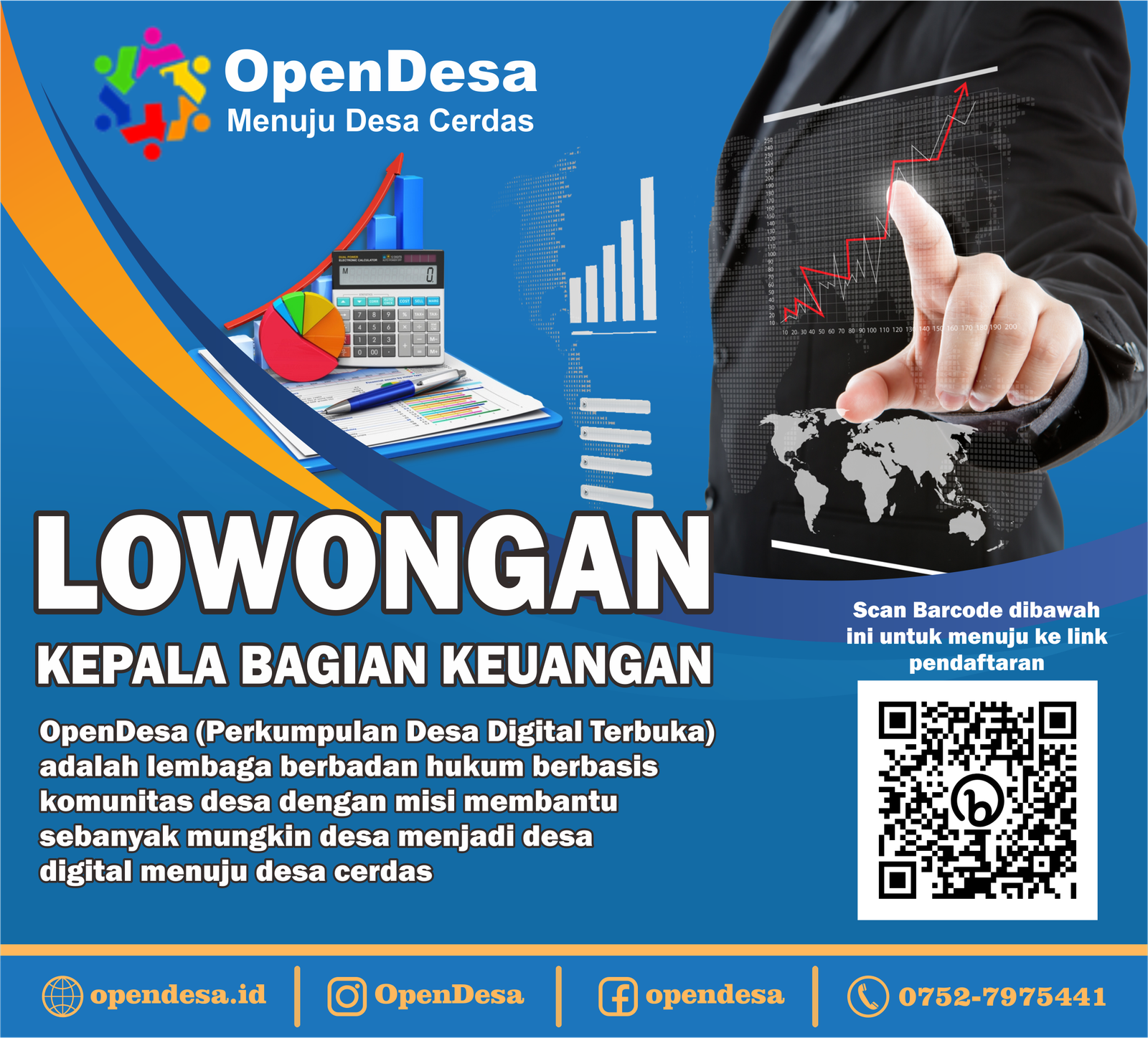 Lowongan Kepala Bagian Keuangan
