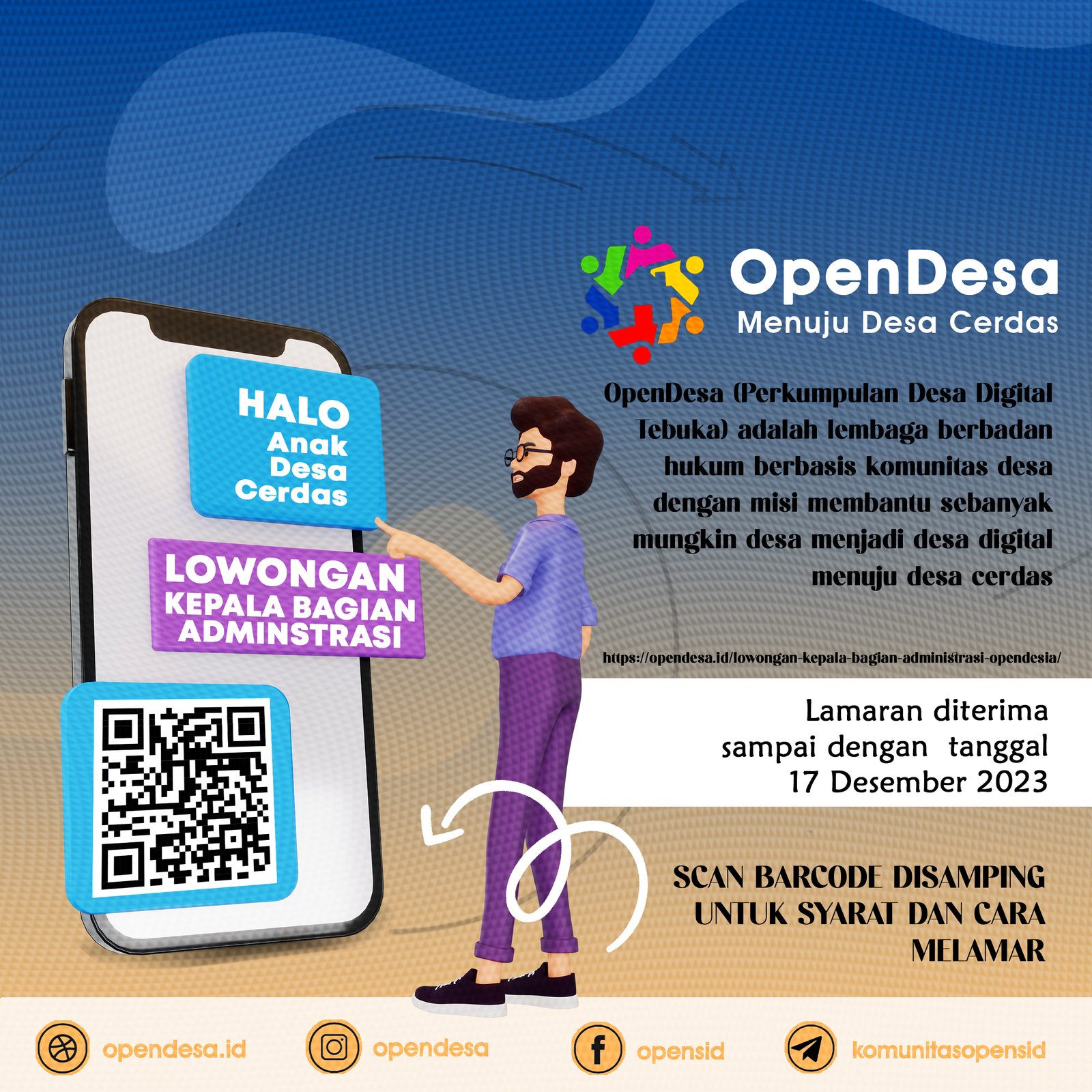 Lowongan Kepala Bagian Administrasi